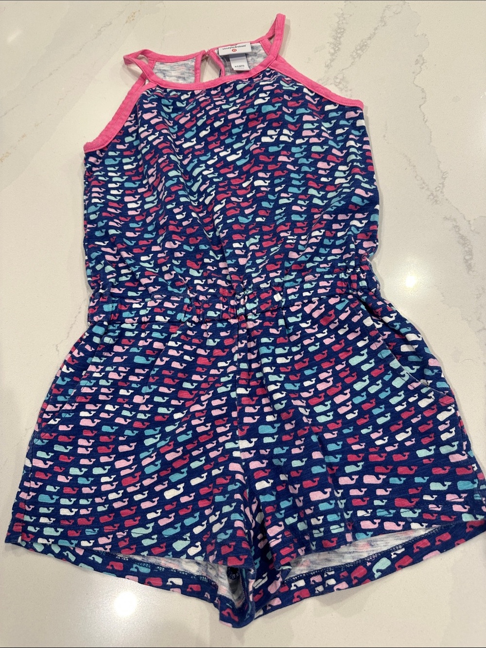 Vineyard Vines for Target 100% cotton tank romper XS 4/5
